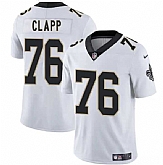 Men & Women & Youth New Orleans Saints #76 Will Clapp White 2025 Vapor Limited Stitched Jersey,baseball caps,new era cap wholesale,wholesale hats